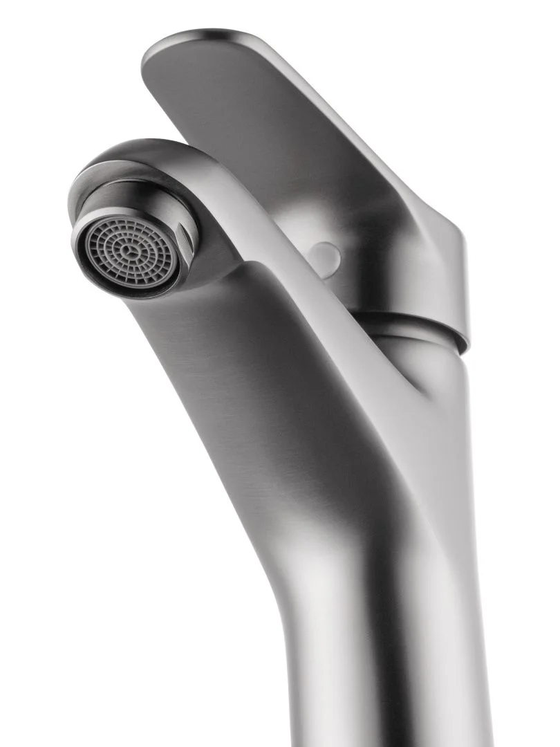 Приобрести смеситель для раковины wonzon & woghand, темный графит (ww-a40212-bgg)