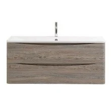 BelBagno Тумба с раковиной ACQUA 120 см, подвесная Pino Scania, белая раковина