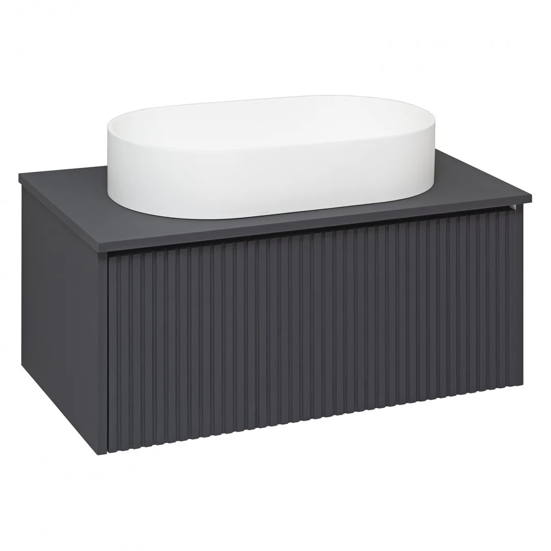 Приобрести aqua de marco тумба подвесная monaco 80см, графит