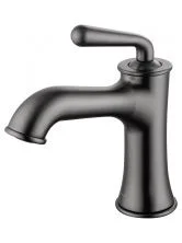 Смеситель для раковины WONZON & WOGHAND STEAM, Темный графит (WW-88139008-BGM)