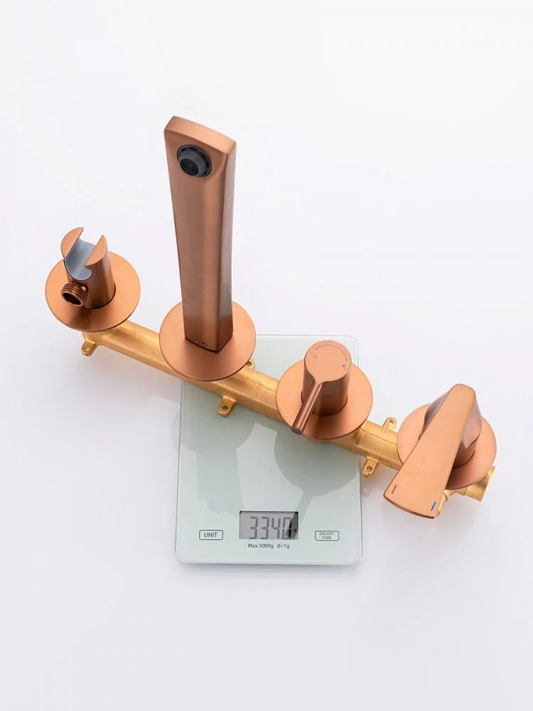 Приобрести raglo встраиваемый смеситель для ванны и душа, матовая медь r07.32.33