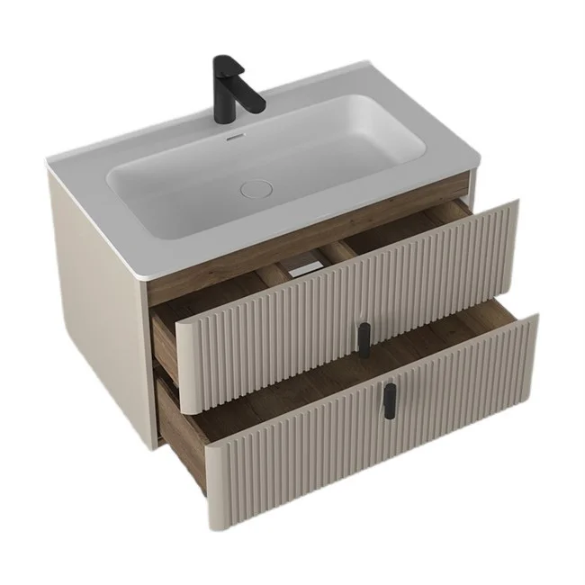 Приобрести briz тумба подвесная arno 100 см, бежевая матовая, т18-100