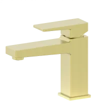 Смеситель для раковины WONZON & WOGHAND CUBE 2.0, Брашированное золото (WW-88018068-BG)