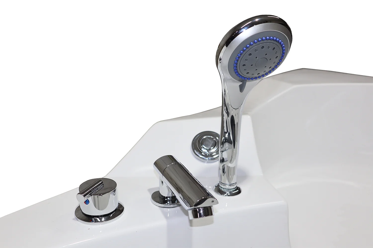 Приобрести loranto ванна акриловая с гидромассажем 155х155 см, белая, угловая, (cs-831n)