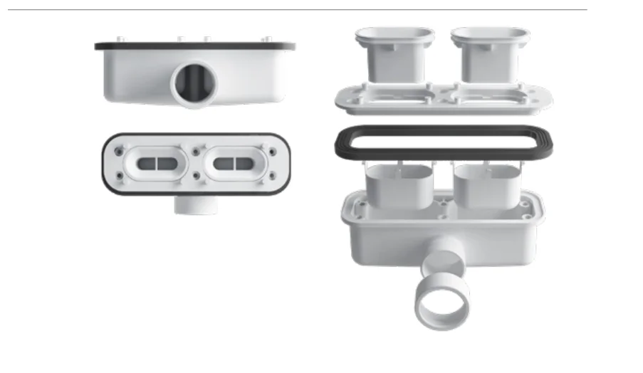 Приобрести vincea сифон для душевого поддона с гидрозатвором vsph-d611