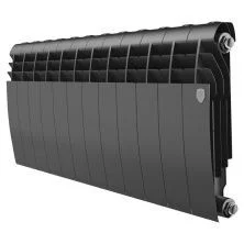 Royal Thermo Радиатор биметаллический BiLiner 350 /Noir Sable ( черный графит ) - 12 секц.