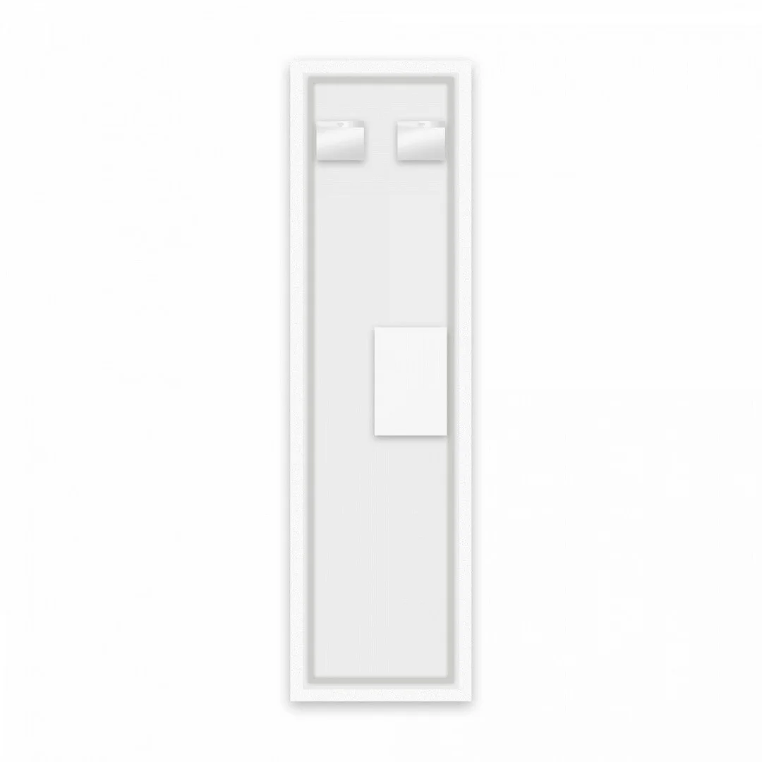 Приобрести azario зеркало 45х160 см, белый, сенсорный выключатель, диммер, az-z-110cs