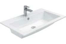 Aquanet Раковина Электра 80х50 см, литьевой мрамор,белая