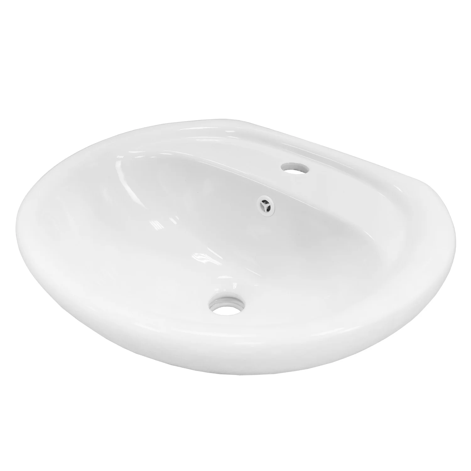Приобрести loranto раковина с пьедесталом atina 495х415х840 , белая (cs-028)