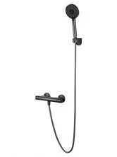 Смеситель для душа с термостатом WONZON & WOGHAND INN 5, Темный графит (WW-B2005-A-BGG)