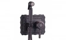 LEMARK Смеситель Jasmine с гигиеническим душем, темная бронза LM6619ORB