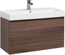 Aquanet Тумба с раковиной Нью-Йорк 100 см, орех 00213937