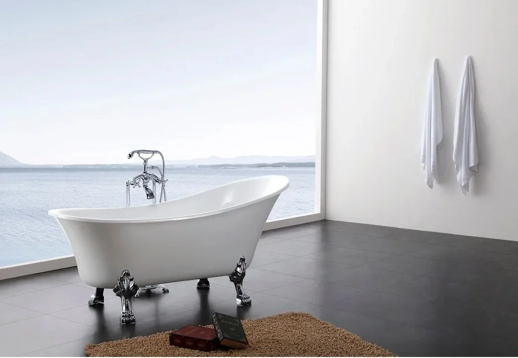 Приобрести ванна акриловая отдельностоящая belbagno 150х80 см, bb06-1550