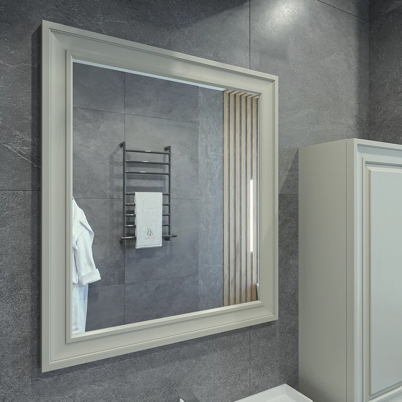 Приобрести caprigo зеркало ponza 80 см, серое 13532-030.000.00.20