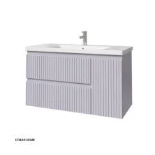 Caprigo Тумба с раковиной FORTE STRIPE 100 см, правая, стилл