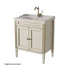 Caprigo Тумба с раковиной ALBION PROMO 70 см, светло бежевая