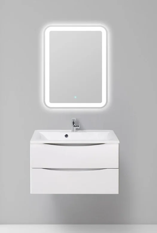 Приобрести тумба подвесная с раковиной belbagno marino-1000-2c-so-bo-p 100 см, bianco opaco
