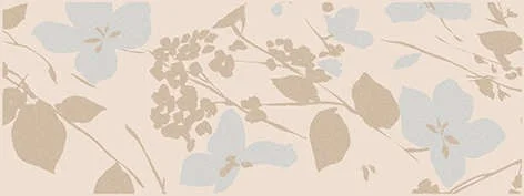 Приобрести декор настенный kerama marazzi вилланелла цветы беж 15х40