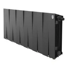 Royal Thermo Радиатор биметаллический Pianoforte 300 /Noir Sable ( черный графит ) VDR80 - 12 секц.