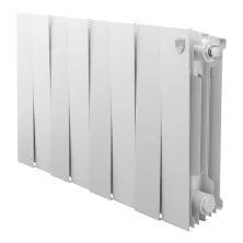 Royal Thermo Радиатор биметаллический Pianoforte 300 /Bianco Traffico ( белый ) - 8 секц.