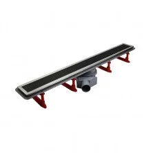 Pestan Душевой трап Confluo Premium Black Glass Line 850