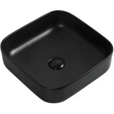 Aquanet Раковина City-1-MB 38х38 см, черный
