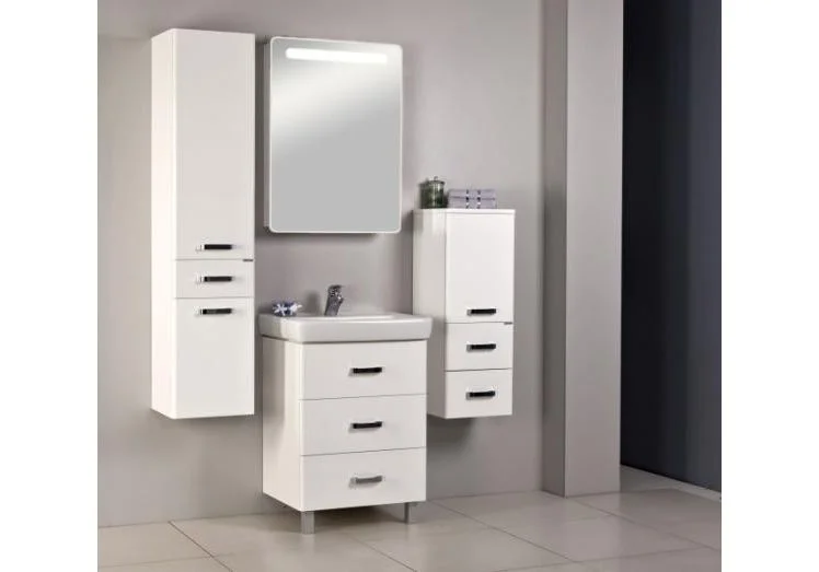 Приобрести тумба напольная с раковиной акватон америна 80м см 1a169101am010, 1wh302084, белый