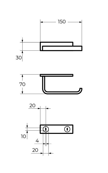 Приобрести cezares держатель туалетной бумаги maxima, хром czr-f-8921