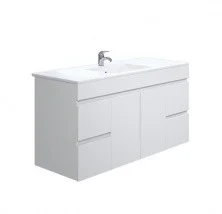 Mirsant Тумба Next, подвесная с раковиной 120см.