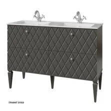 Caprigo Тумба с раковиной ROMA 120 см, графит