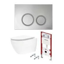 TECE Инсталляция с подвесным унитазом 3в1 Spring R, K401101WCR