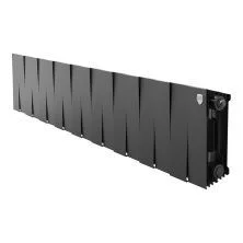 Royal Thermo Радиатор биметаллический Pianoforte 200 /Noir Sable ( черный графит ) - 18 секц.