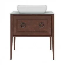 Тумба напольная со столешницей Kerama Marazzi Plaza Classic 80 см PL.C.80.1+1\NUT, орех