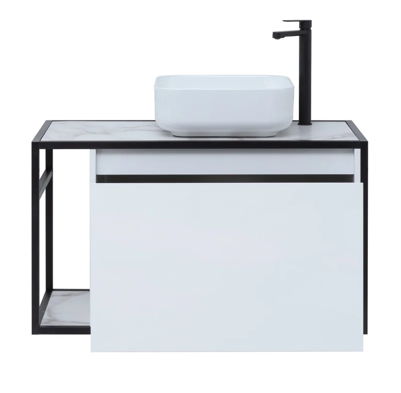 Приобрести aquanet тумба со столешницей nova lite loft 90 см, r белая