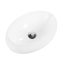 BelBagno Накладная раковина 48х34 см, белая BB1085