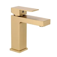 Grocenberg Смеситель для раковины, матовое золото GB2008MG