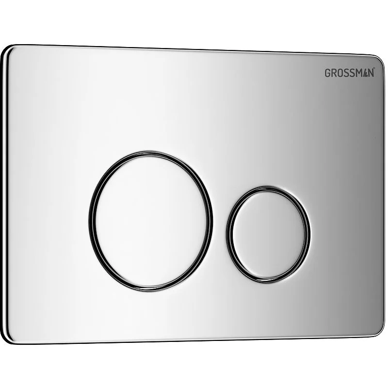 Приобрести grossman клавиша смыва style, глянцевый хром 700.k31.05.10m.10m