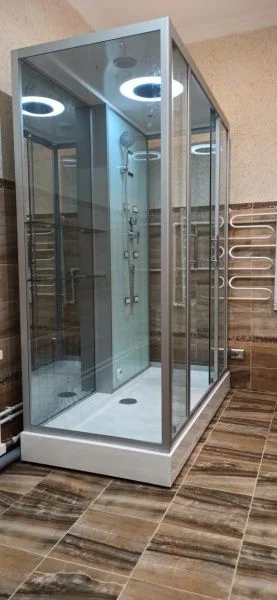 Приобрести frank душевая кабина f505 с паром, прямоугольная