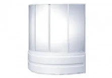 Шторка для ванны Bas Сагра 1600х1450