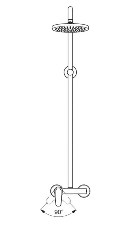 Приобрести душевая система vidima balance ba272aa