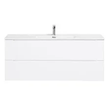 BelBagno Тумба с раковиной ETNA 120 см, подвесная Bianco Lucido, белая раковина