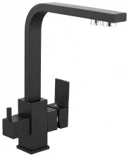 Savol Смеситель для кухни 300мм, черный матовый S-L1807H