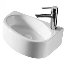 Azario Раковина подвесная 42х29 см, белая, правая AZ-4519