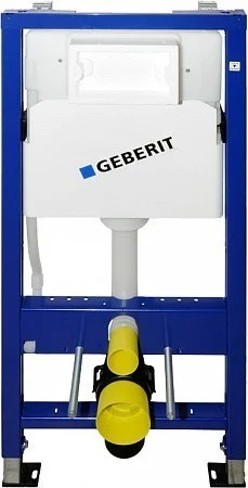 Приобрести инсталляция для унитаза geberit duofix с клавишей хром глянец