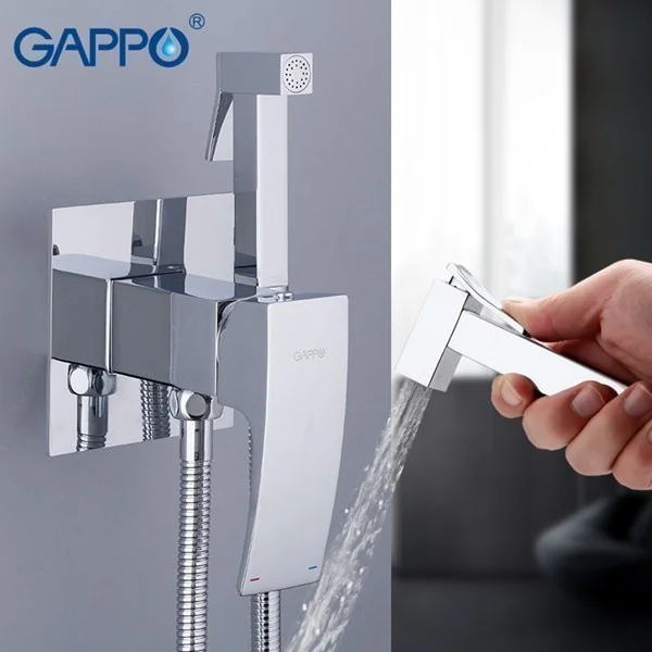 Приобрести gappo смеситель с гигиеническим душем g7207, хром 91161