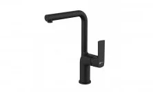 LEMARK Смеситель для кухни Ursus с поворотным изливом, черный LM7205BL