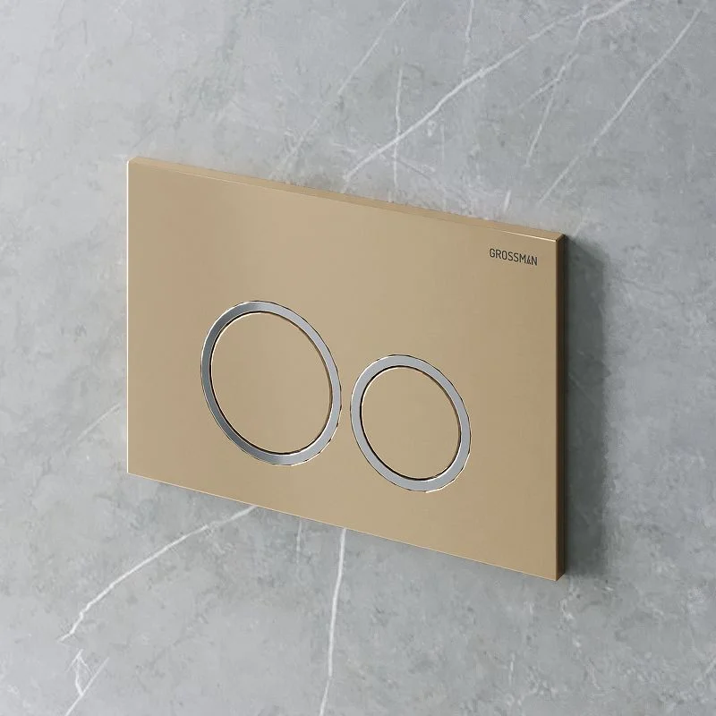 Приобрести grossman клавиша смыва galaxy, матовое золото 700.k31.01.310.310