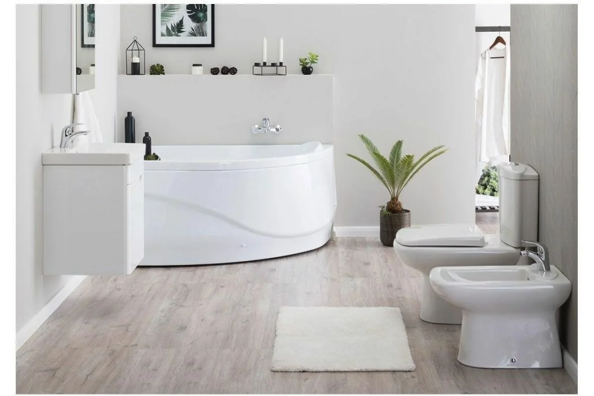 Приобрести aquanet акриловая ванна graciosa 150x90 см, белая, левая