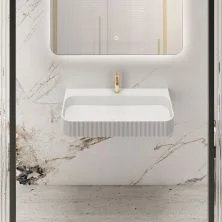 Vincea Раковина подвесная Solid Surface 90х46 см, белая матовая VWB-6SG90MW