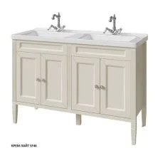 Caprigo Тумба с раковиной ALBION CONCEPT 125 см, белая